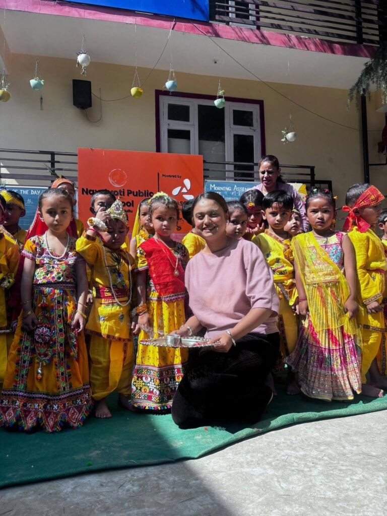 NJPS Kullu Celebrates Janmashtami with Children